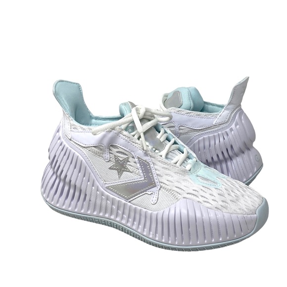 Converse BB Prototype CX Basketball White Mesh Sneakers Mid Top Women's A03697C - Picture 7 of 10